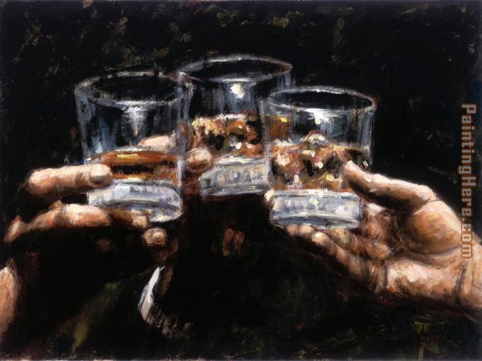 Fabian Perez Study for Whiskey